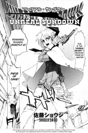 Gambar Cover Manga Unreal Sundown