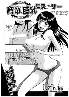 Sampul Manga Hinnyuu Kyonyuu History