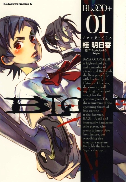 Gambar Cover Manga Blood+