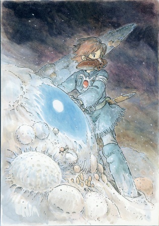 Gambar Manga Kaze no Tani no Nausicaä