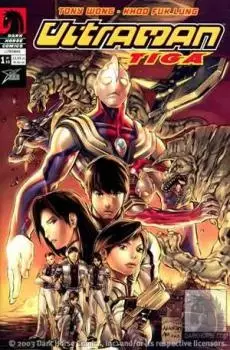 Gambar Cover Manga Ultraman Tiga