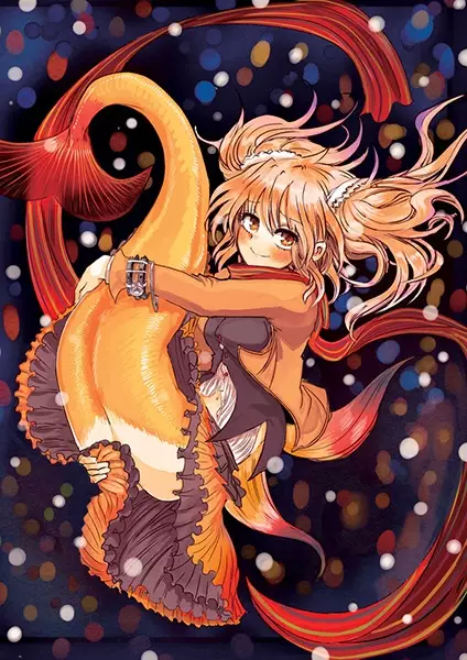 Gambar Cover Manga Mermaid no Hanakago
