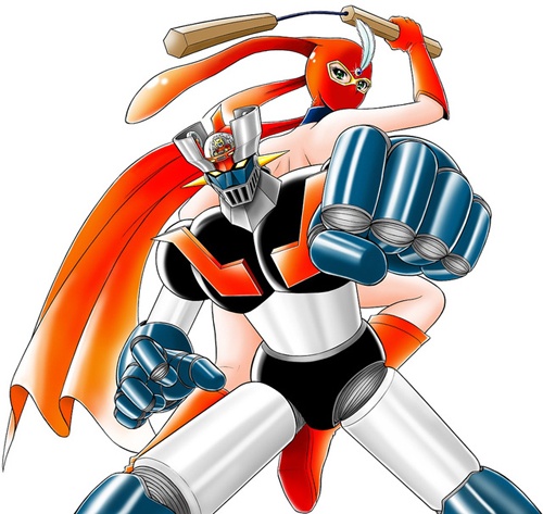 Manga cover Mazinger Z Tai Kekkou Kamen