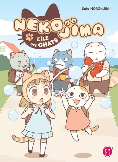 Gambar Cover Manga Nekojima 2-choume 22-banchi