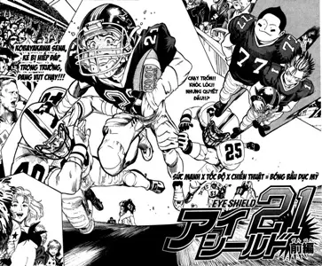 Gambar Cover Manga Eyeshield 21