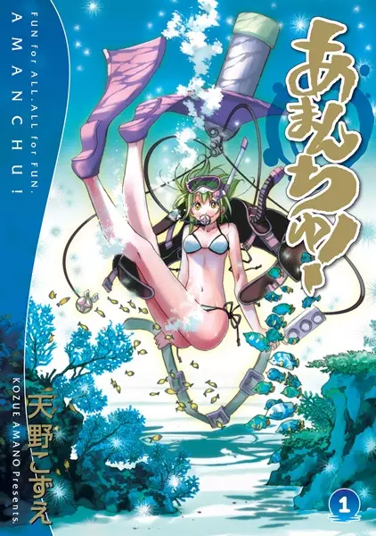 Gambar Cover Manga Amanchu!