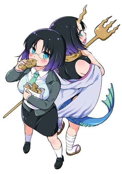 Manga image Kobayashi-san Chi no Maid Dragon: Elma no OL Nikki