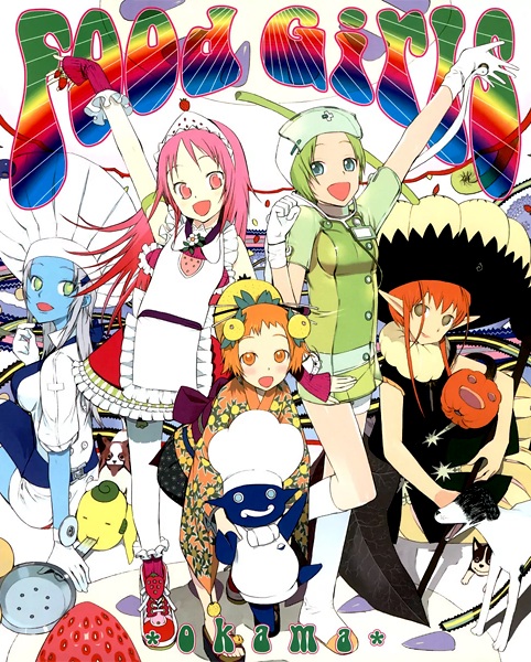 Gambar Cover Manga Food Girls