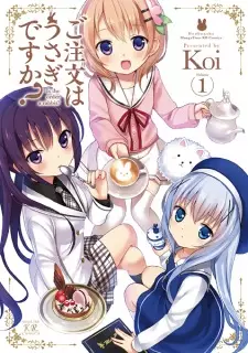 Gambar Manga Gochuumon wa Usagi desu ka?