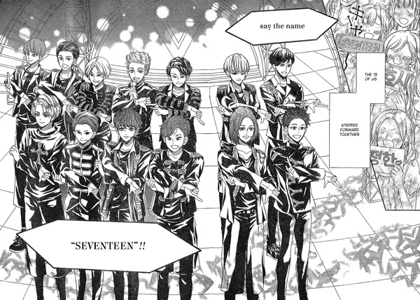 Gambar Cover Manga Say The Name!: SEVENTEEN - Nihon Debut made no Michi