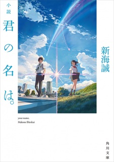 Sampul Manga Shousetsu Kimi no Na wa.