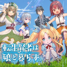 Gambar Manga Tensei Kenja wa Musume to Kurasu.