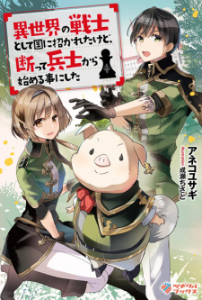 Sampul Manga Isekai no Senshi toshite Kuni ni Manekareta kedo, Kotowatte Heishi kara Hajimeru Koto ni Shita