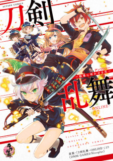 Sampul Manga Touken Ranbu Online Anthology: Senjou ni Sakaseru Hana