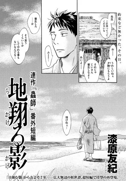 Gambar Cover Manga Mushishi Bangai Tanpen: Chi Kakeru Kage