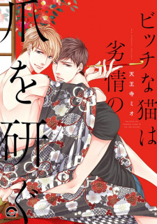 Sampul Manga Bitch na Neko wa Retsujou no Tsume wo Togu