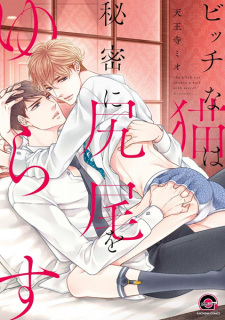 Sampul Manga Bitch na Neko wa Himitsu ni Shippo wo Yurasu