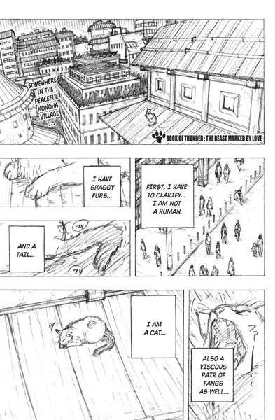 Gambar Cover Manga Naruto: Rai no Sho - Ai wo Utareta Kemono!!