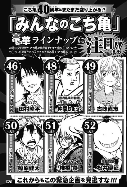 Gambar Cover Manga Minna no Kochikame