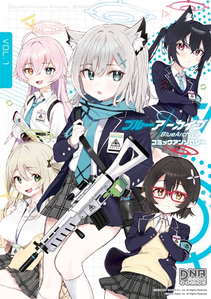 Gambar Cover Manga Blue Archive Comic Anthology