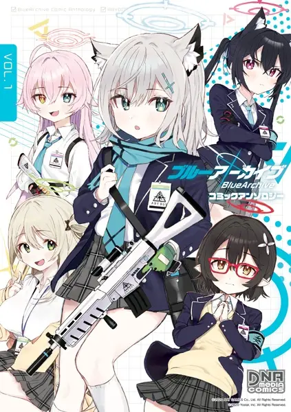 Gambar Cover Manga Blue Archive Comic Anthology
