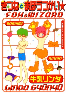 Sampul Manga Kitsune to Mahoutsukai