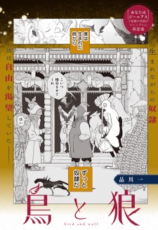 Sampul Manga Tori to Ookami