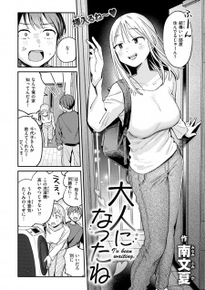 Sampul Manga Otona ni Natta ne