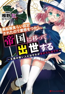 Sampul Manga Mudameshigurai Nintei sareta node Aiso wo Tsukashi, Teikoku ni Utsutte Shusse suru: Oukoku no Erai Hito ni wa Sore ga Wakaran no desu