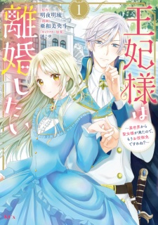 Sampul Manga Ouhi-sama wa Rikon shitai: Isekai kara Seijo-sama ga Kita node, Mou Oyakugomen desu wa ne?