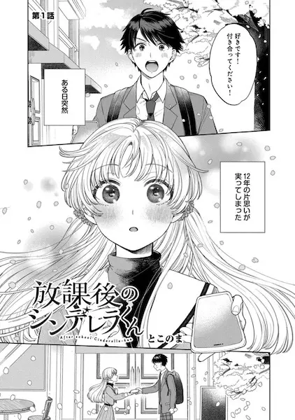 Gambar Cover Manga Houkago no Cinderella-kun