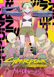 Sampul Manga Cyberpunk: Edgerunners Madness