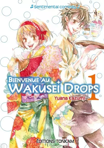 Gambar Cover Manga Wakusei Drops