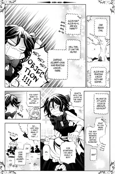 Gambar Cover Manga Fushigi no Kuni no Gilbert