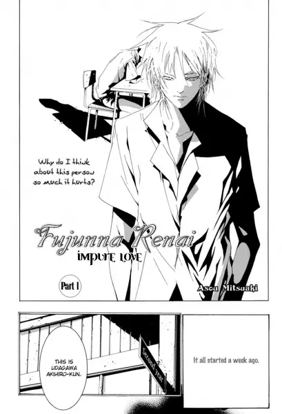 Gambar Cover Manga Fujunna Renai