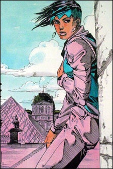 Gambar Manga Kishibe Rohan Louvre e Iku