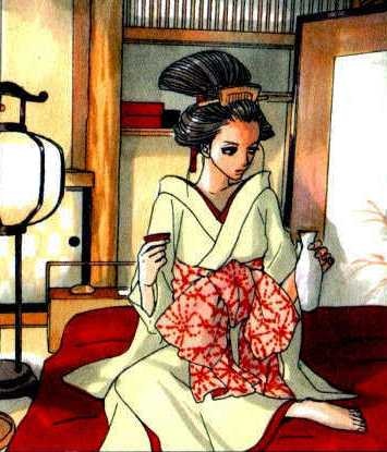 Manga image Sakuran