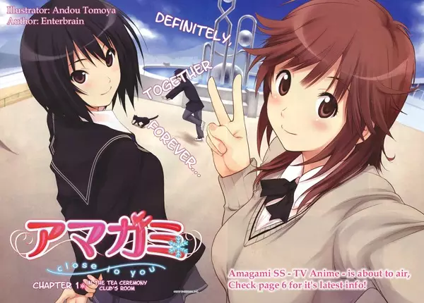 Gambar Cover Manga Amagami: Close to You