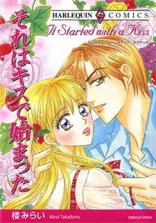 Gambar Cover Manga Sore wa Kiss de Hajimatta
