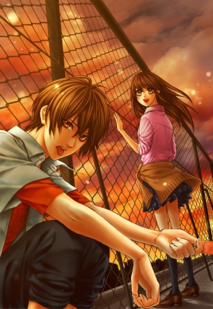 Gambar Manga Kimi to Koi no Tochuu