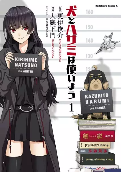 Gambar Cover Manga Inu to Hasami wa Tsukaiyou