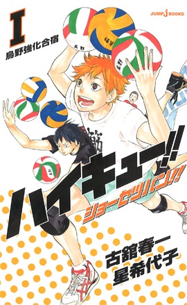 Gambar Cover Manga Haikyuu!! Shousetsu-ban!!