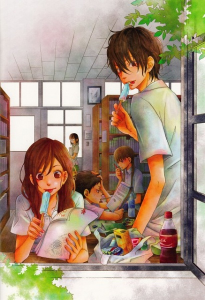 Manga image Tonari no Kaibutsu-kun