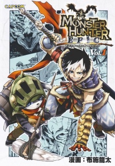 Sampul Manga Monster Hunter Epic