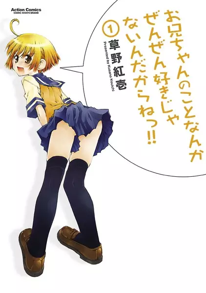 Gambar Cover Manga Oniichan no Koto nanka Zenzen Suki ja Nai n da kara ne!!