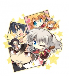 Gambar Manga Charlotte the 4-koma: Seishun wo Kakenukero!