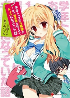 Sampul Manga Gakunen Top no Ojousama ga 1-nen de Hensachi wo 40 Sagete Gal ni Natteita Hanashi