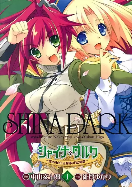 Gambar Cover Manga Shina Dark: Kuroki Tsuki no Ou to Souheki no Tsuki no Himegimi