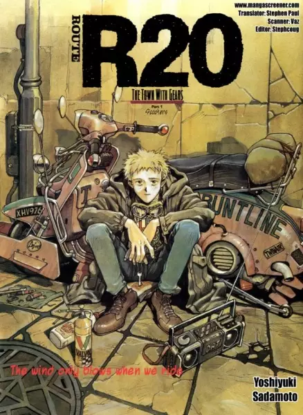 Gambar Cover Manga Route 20