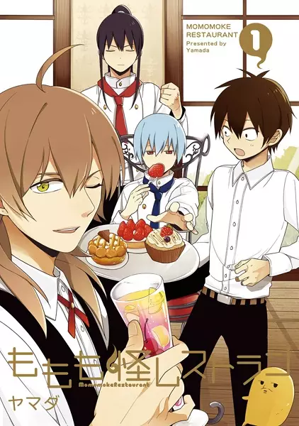 Gambar Cover Manga Momomoke Restaurant
